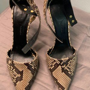 Proenza Schouler Womens Snakeskin High Heel